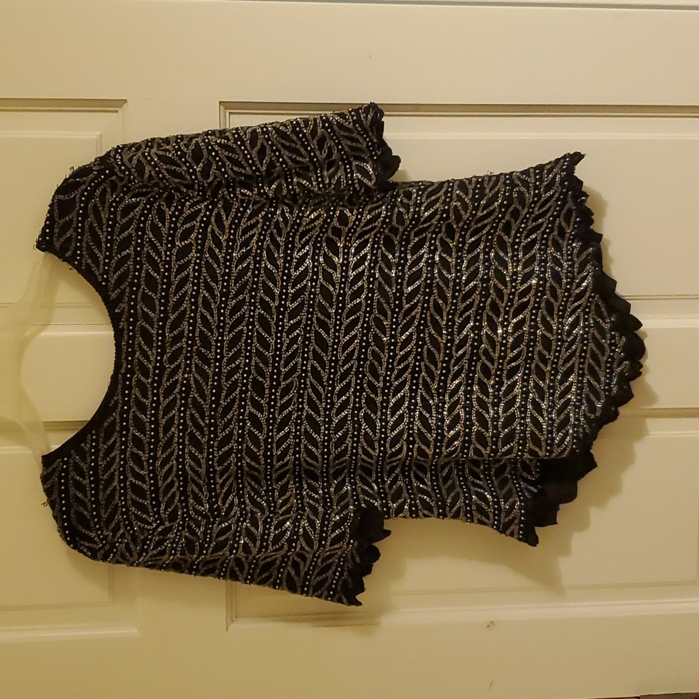 Beaded top XL